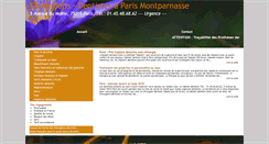 Desktop Screenshot of dentistemontparnasse.com
